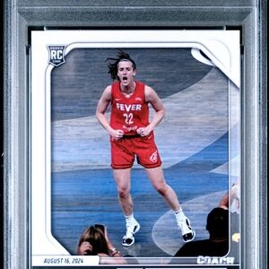Caitlin Clark 2024 Panini Instant WNBA #166 RC PSA 9 MINT Rookie Card